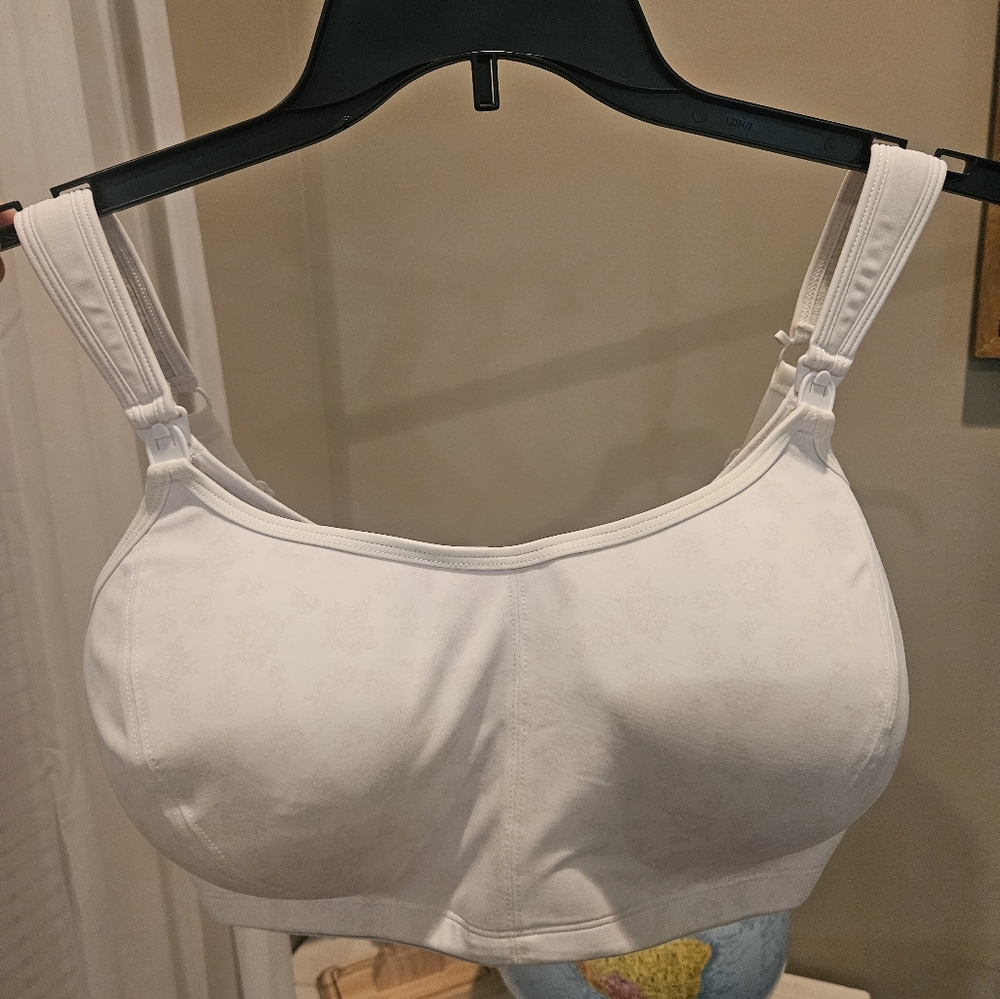 Cadenshae Ultimate Bra Size 18/Large Busty Nursing Maternity Sports Bra Whisper